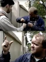 A based Serb selling parts of an invisible F-117