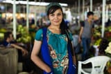 Woman at Tajik market