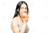 91776718-cold-snot-and-flu-protection-woman-eats-onion