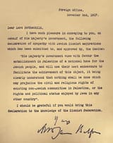 rothschild letter