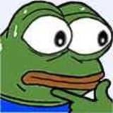 frog alarmed