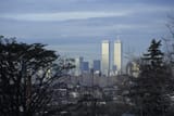 twin towers from brooklyn