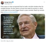 Soros Putin
