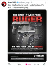 ruger hard r line