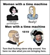 Turn that slaveship around.