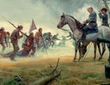 Lee Mourning his Defeated Confederates