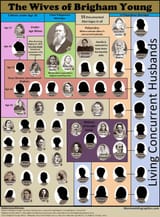 Mormon wives of brigham Young