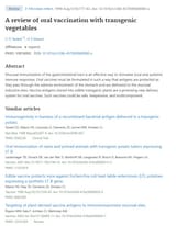 vaccine foods
