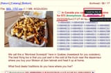 canada poutine montreal screwjob fries and gravy spam