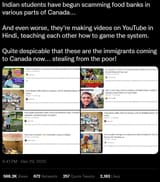 Hindi video on stealing from food banks