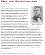 on conservatism