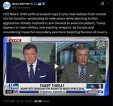 FOX News’ chief political analyst says Trump now realizes Putin misled him for months—pretending to seek peace while planning further aggression 15-07-2025 HD