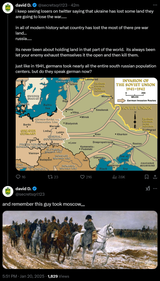 david losing land is fine