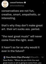 fantano conservatives art