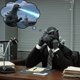 1744760701_imagen_liminal_photograph_1970s_grainy._godzilla_working_at_a_japanese_5th_story_business_office_he_sits_at_his_desk_tired_looking_blankly_at_his_own_checkered_tie_and_wondering_if_his_life_3