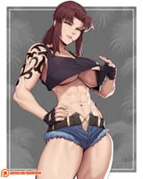 revy big booba abs muscular fit lifting shirt
