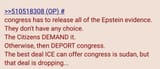 Epstein or Deport
