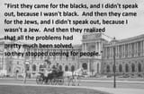 first they came