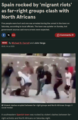 spain killing niggers