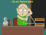 retard alert