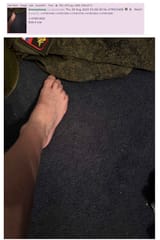 shill posts his foot