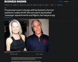 lesley groff epstein assistant gets offf
