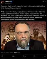 dugin syria