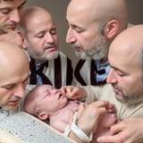 kike - jewish rabbis circumcise a baby while reading satanic hymnes