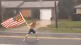 q flag dude