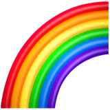 apple rainbow_1f308