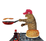 caturday brekkie