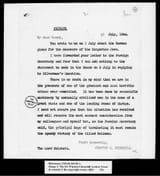 Churchill letter to Melchett