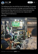 Blame Iran for everything 