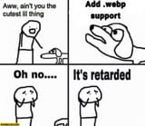 Retard dog