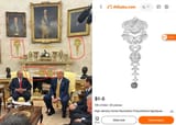 trump white house decoration