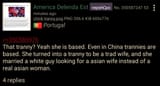 Chink tranny lover
