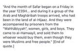 Saudi Wahhabi Ottoman Turkish war