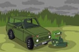 Drunk Russian Pepe