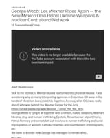George Webb Les Wexner Rides Again