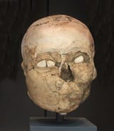 Jericho plastered skull