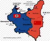 Westward salient pockets west of Bialystok and Lvov_Soviet partition of Poland_Nouogude-ja-Saksamaa-piir-1939