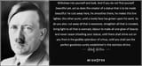 Hitler - if you do not find yourself beautiful yet