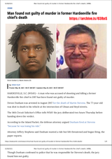 Black man found not guilty of murder in former White Hardeeville fire chief&#039;s death - Racial Hypocrisy Woke Injustice Fighter Department