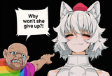 AI Awoo frustrates a brown and gay shill