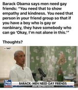 obama fag fag
