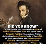 father of russian literature - nigger pushkin