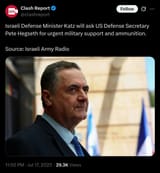 more gibs for Israel