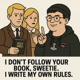 I WRITE MY OWN RULES