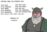 NORF DWARF MEME