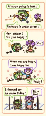 koishi and the happy police